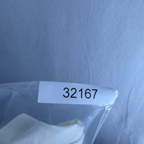 J Crew Shirt Men's large Ivory Garment Dyed Relaxed Fit Solid Preppy Boxy NEW - Picture 7 of 7